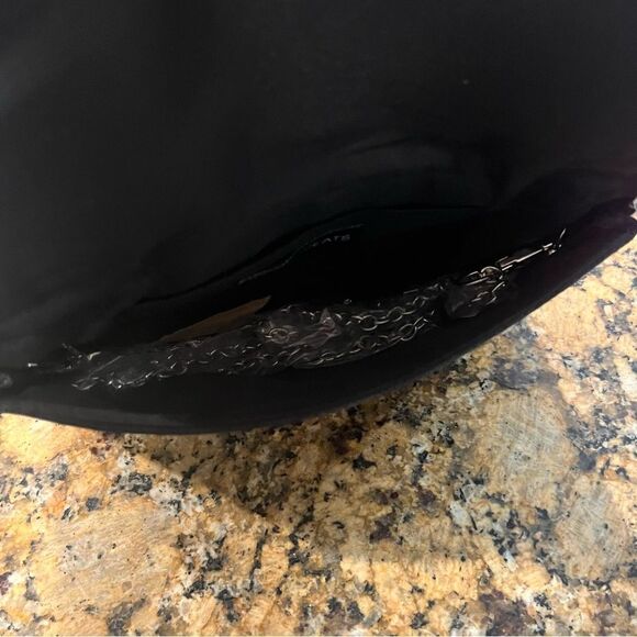 NWOT AMBER SCEATS Stella Crystal Bag Black - Picture 4 of 6